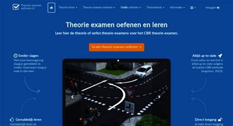 Gratis oefenen voor het CBR theorie